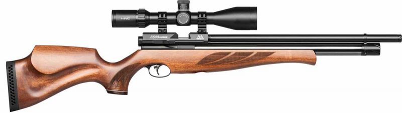 Air Arms S500 Carbine Superlite Traditional Brown .177 Cal