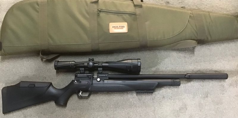 Kral Puncher K PCP Air Rifle .22 Cal Black Synthetic Stock