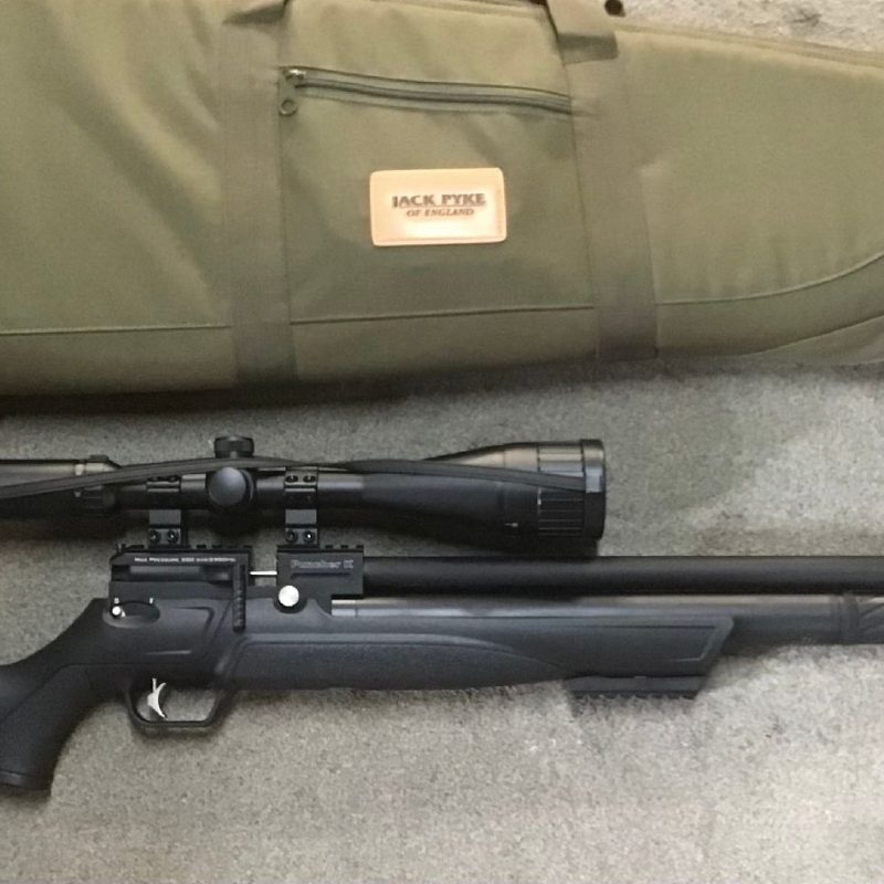 Kral Puncher K PCP Air Rifle .22 Cal Black Synthetic Stock