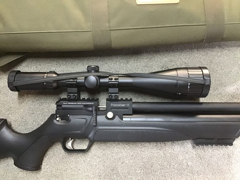 Kral Puncher K PCP Air Rifle .22 Cal Black Synthetic Stock - Image 2