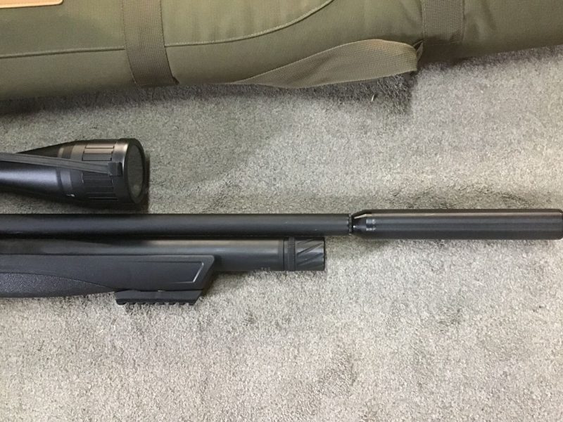 Kral Puncher K PCP Air Rifle .22 Cal Black Synthetic Stock - Image 4