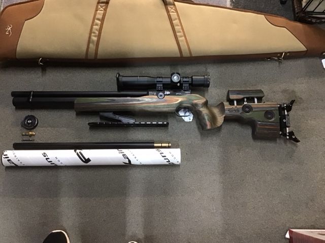 Second Hand FX Airguns Dreamline Classic GRS Green Mountain Camo Left Hand Stock .177 & .22 Cal