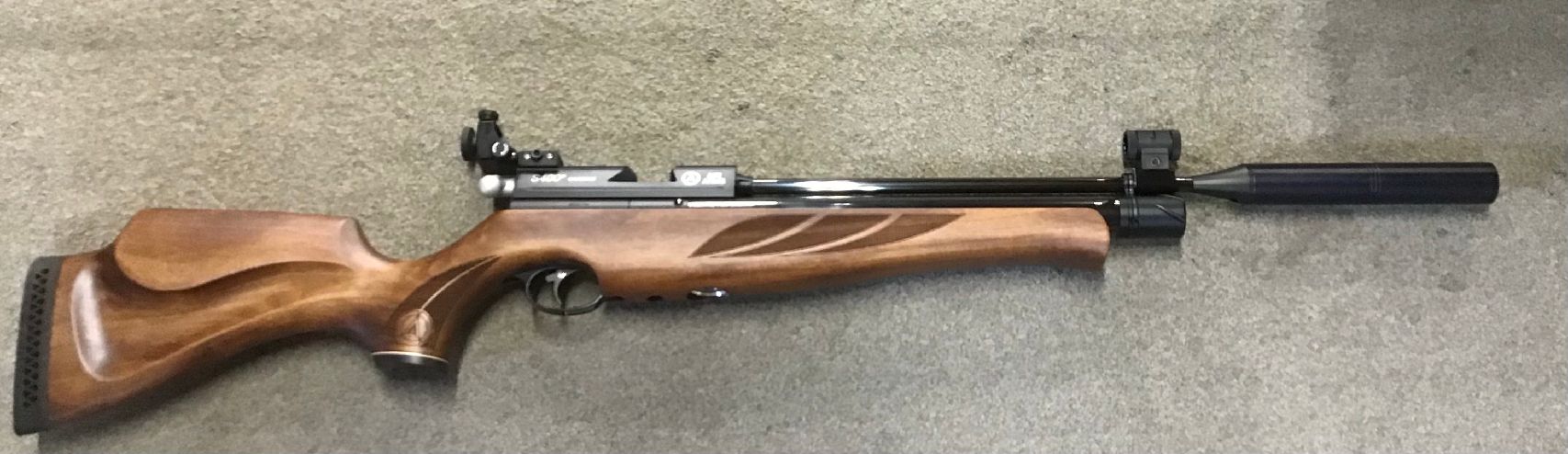 Air Arms S400 Carbine Superlite Traditional Brown Target Rifle