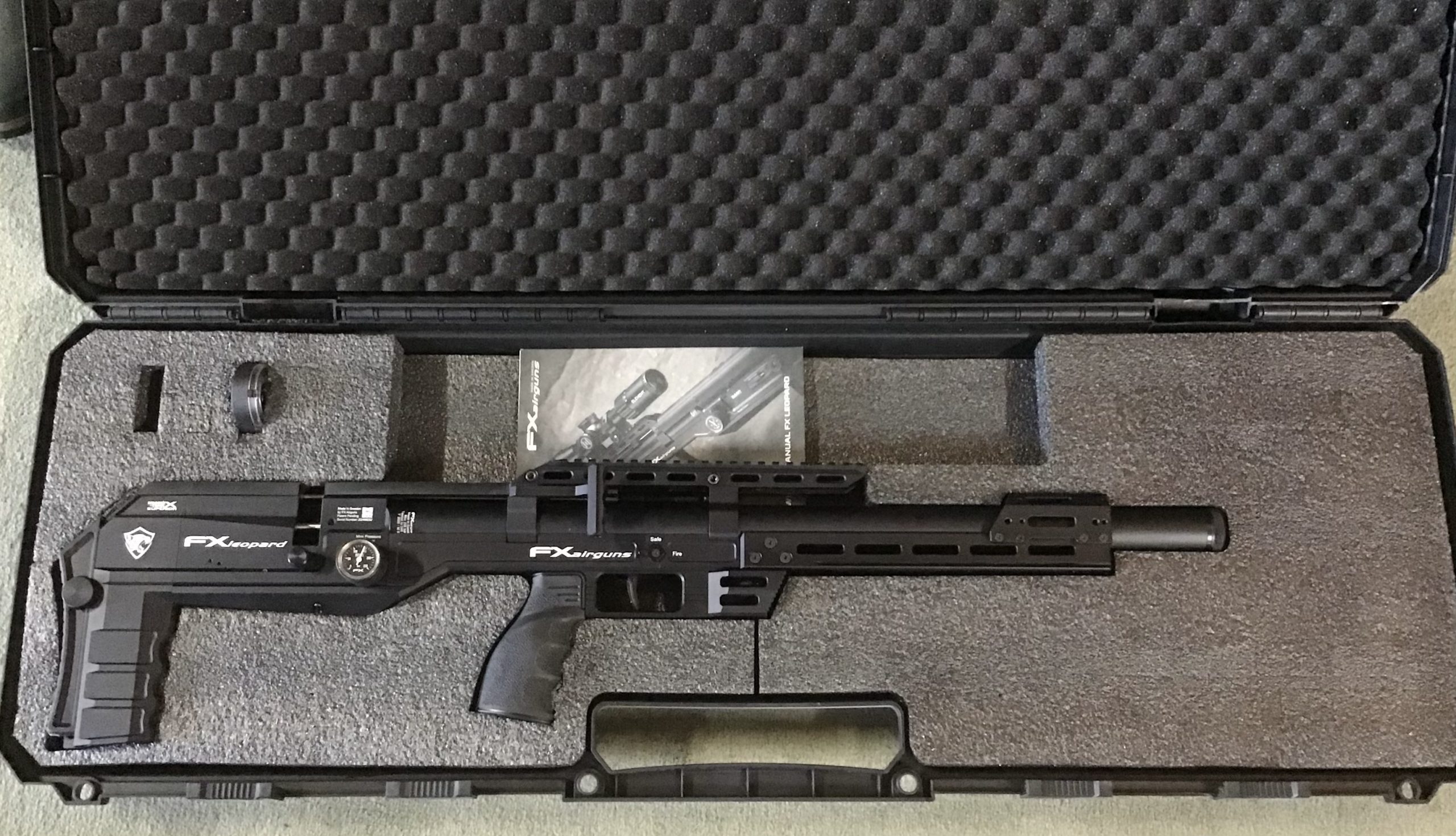 Second Hand FX Leopard Tube 600mm Air Rifle .22 Cal