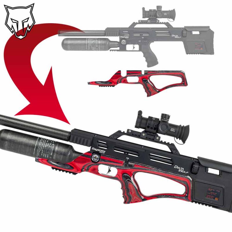 Daystate Alpha Wolf Thumbhole Stock - Image 2