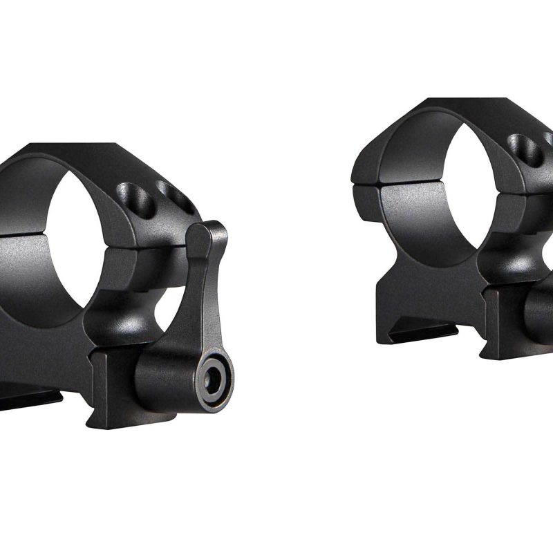 Hawke Precision Steel Ring Mounts 1"2 Piece Weaver Medium - Lever