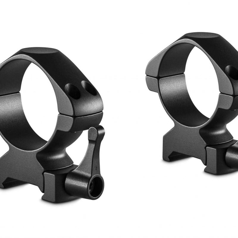 Hawke Precision Steel Ring Mounts 34mm 2 Piece Weaver Low - Lever