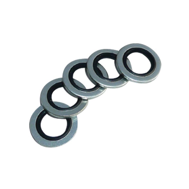 Best Fittings Bonded Seal Washers - 5 Pack - 1/4"