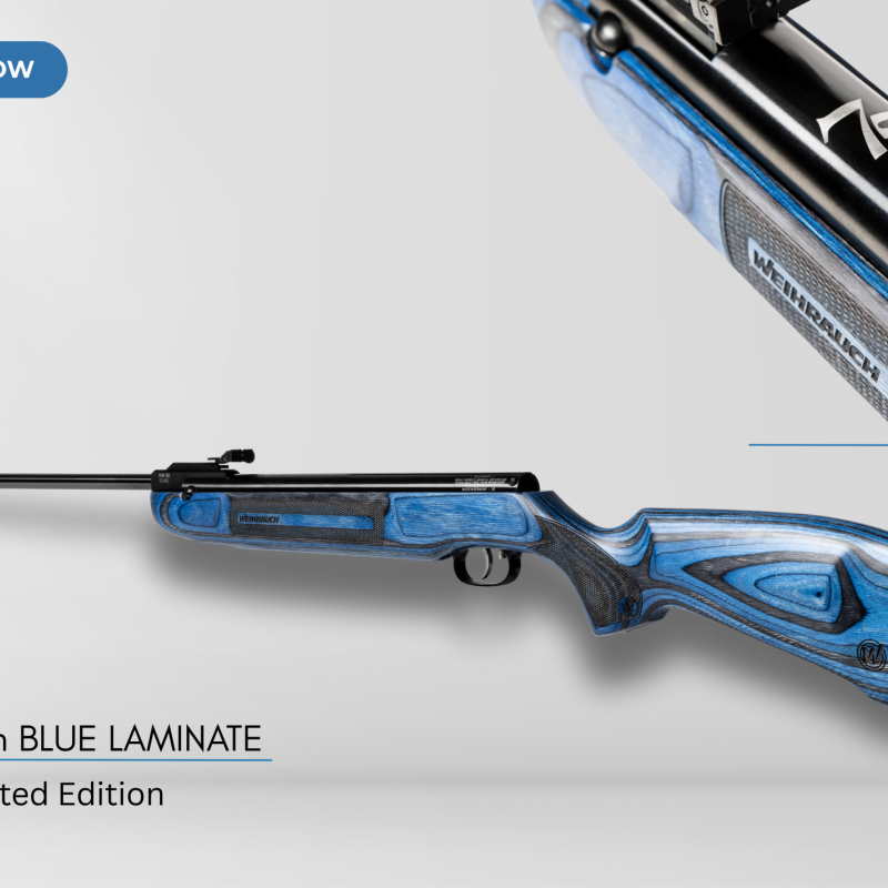 Weihrauch HW50 Blue Laminate 75th Anniversary Model