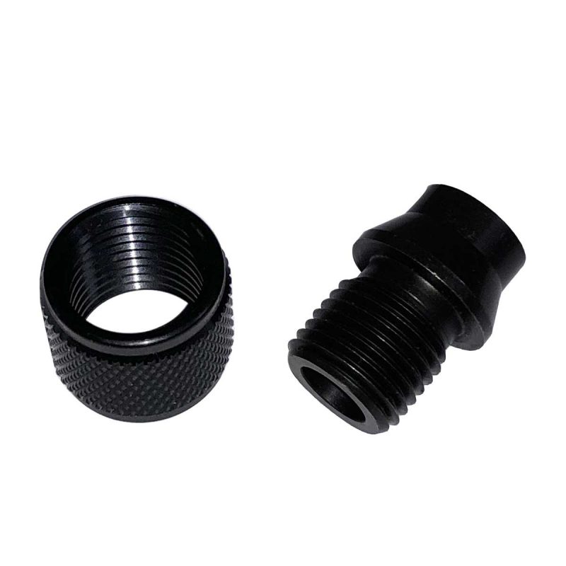 BEST Fittings - SMK Victory CP2 Co2 Pistol Silencer Adaptor – Silver