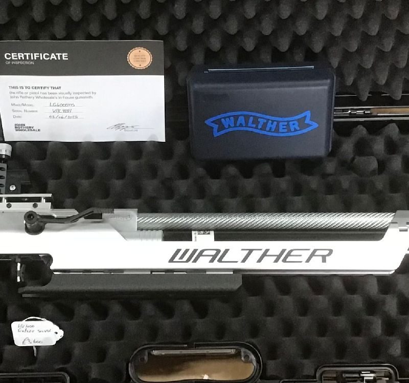 Walther LG-400 Expert M Silver .177
