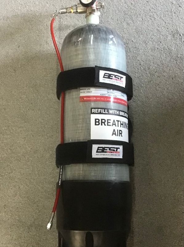 9 Ltr Carbon Fibre Airgun Charging Cylinders 300BAR