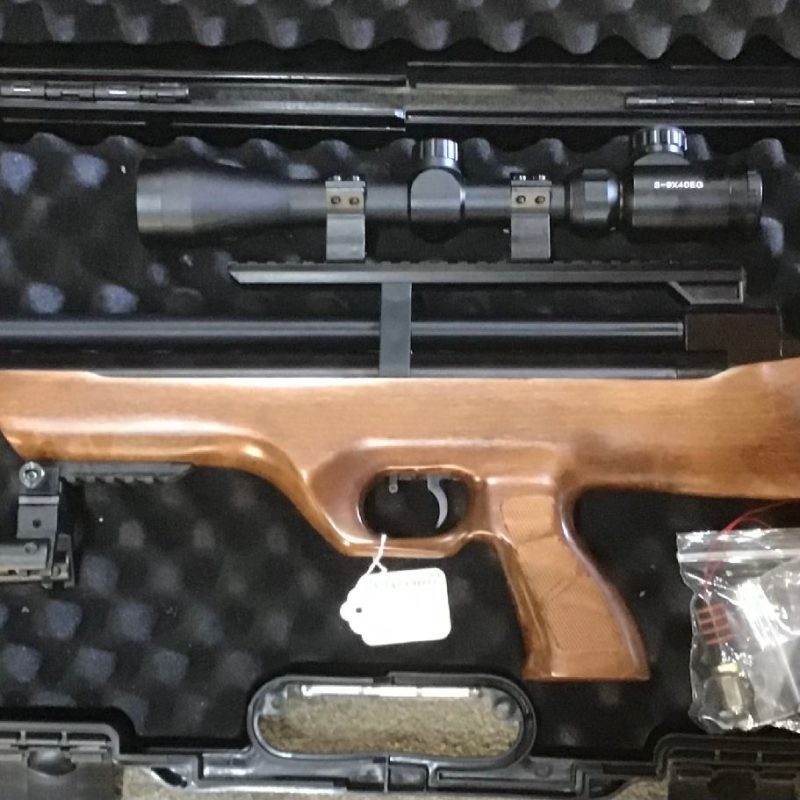 Second Hand Hatsan Flash Pup Bullpup QE PCP Air rifle .22 Cal 