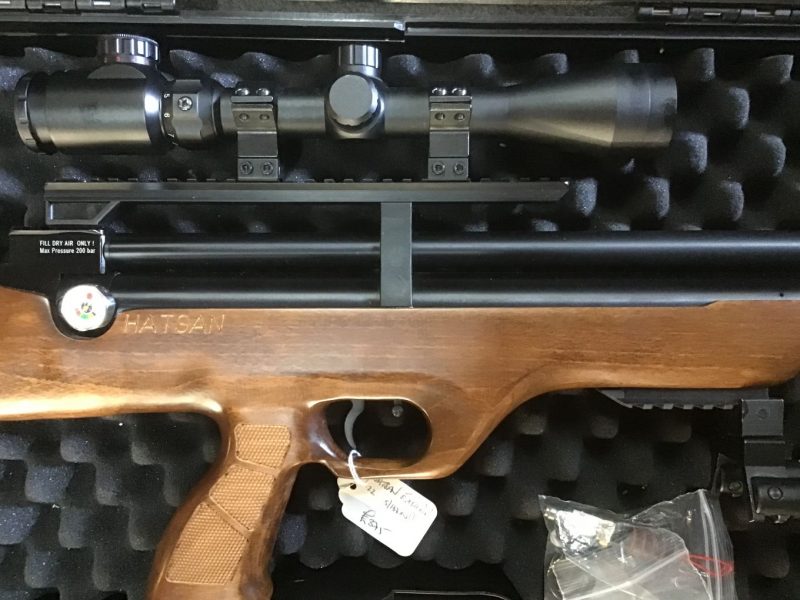 Second Hand Hatsan Flash Pup Bullpup QE PCP Air rifle .22 Cal  - Image 4