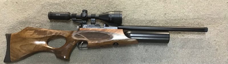 Second Hand Daystate Wolverine B-Type .22 (5.5mm) with Walnut Ambidextrous Thumbhole StocK