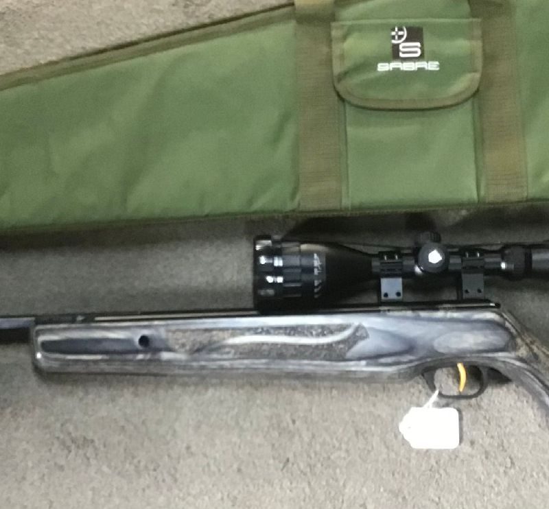 Cometa Fusion LT Air Rifle – Grey Laminate Break Barrel .22 Cal