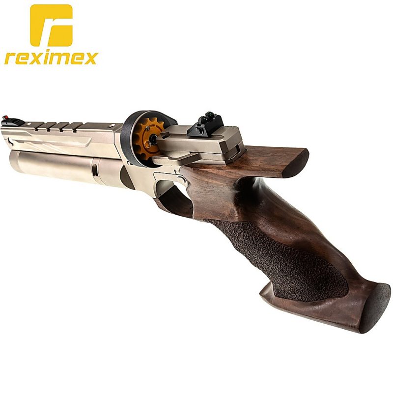 Reximex Mito Silver Walnut Regulated Air Pistol - Image 2