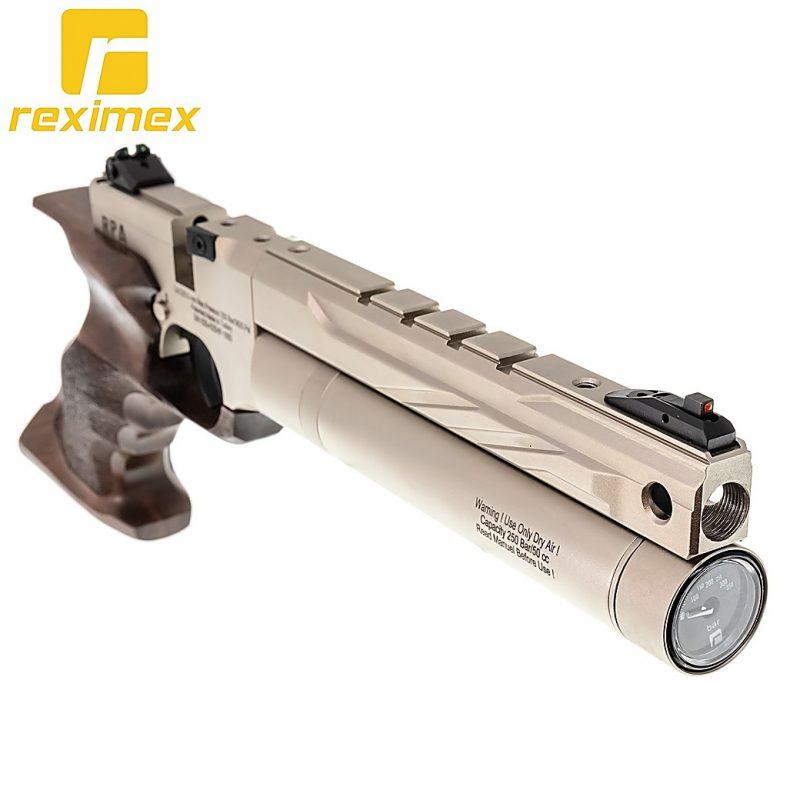 Reximex Mito Silver Walnut Regulated Air Pistol - Image 3