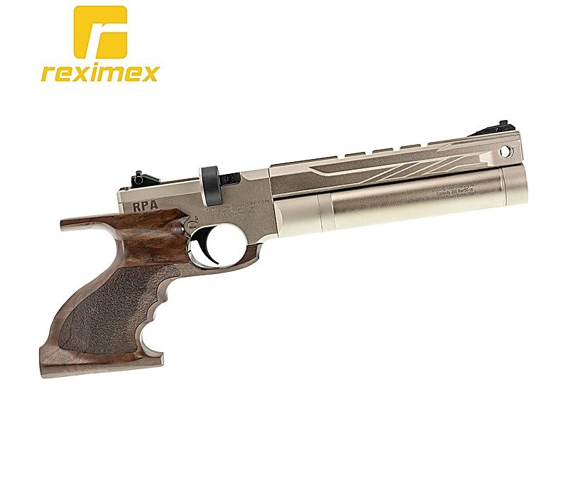 Reximex Mito Silver Walnut Regulated Air Pistol