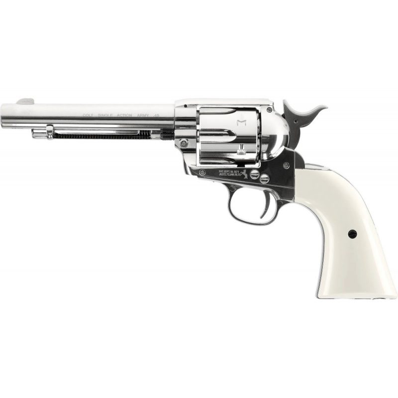 Umarex Colt SAA 45 Peacemaker Nickel/Pearl 5.5" BB