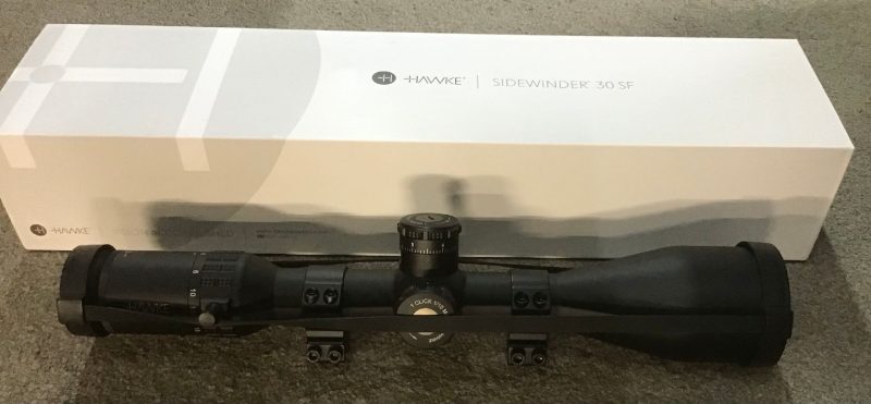 Second Hand Hawke Sidewinder 30 SF 6-24x56 20x Half Mil Reticle - Image 2