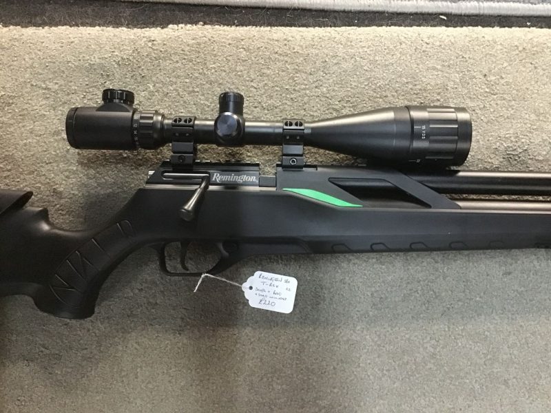 Second Hand Remington T-Rex Bolt Action PCP Air Rifle .22 Cal - Image 2