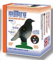 Milbro Shooting Target Self Reset Pigeon Milbro Freestand
