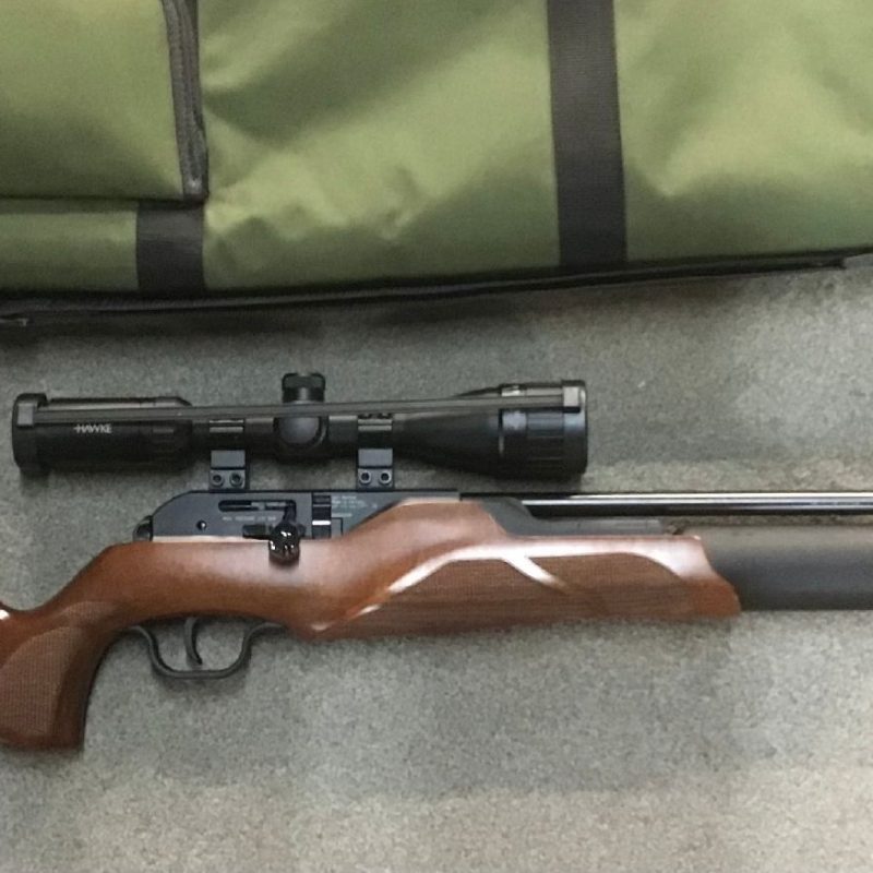 Second Hand UMAREX Walther Rotex RM8 Beech UC (Ultra Compact) Regulated PCP Air Rifle .177 Cal