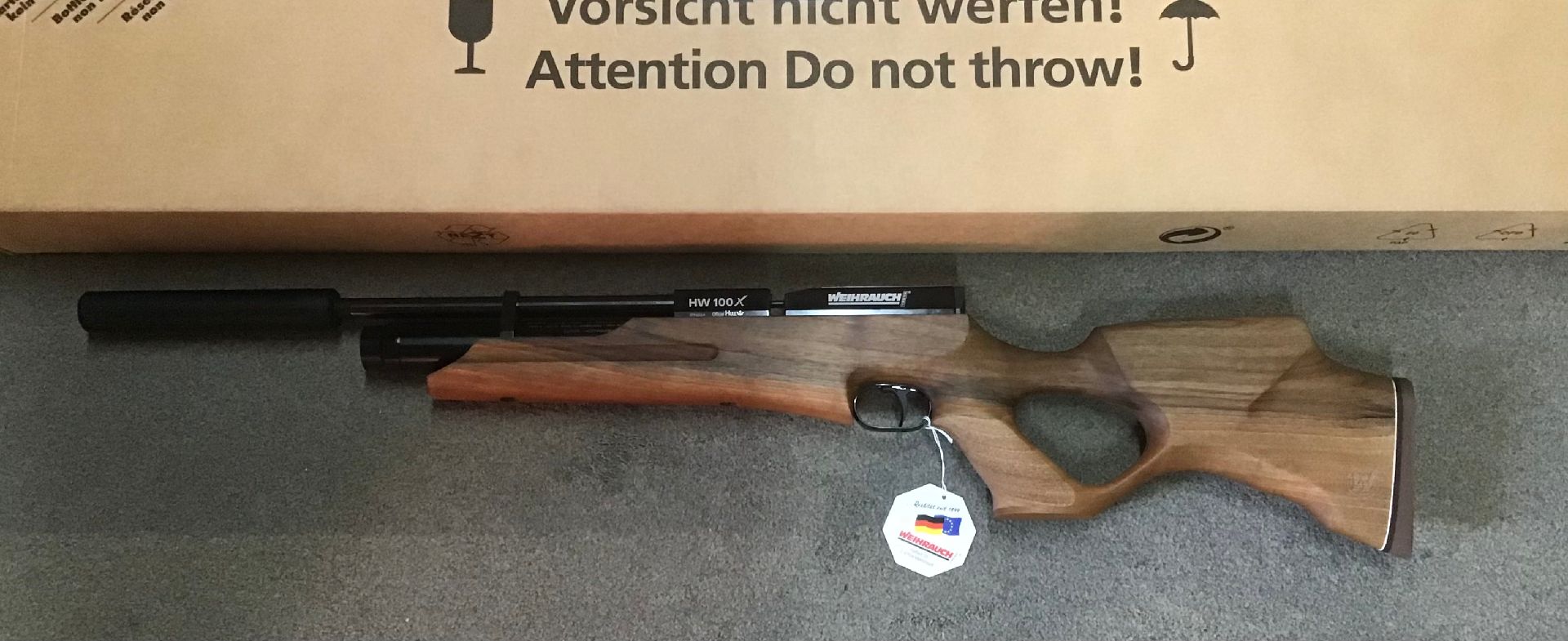 Weihrauch HW100 X KT .22 Cal - New for December 2025