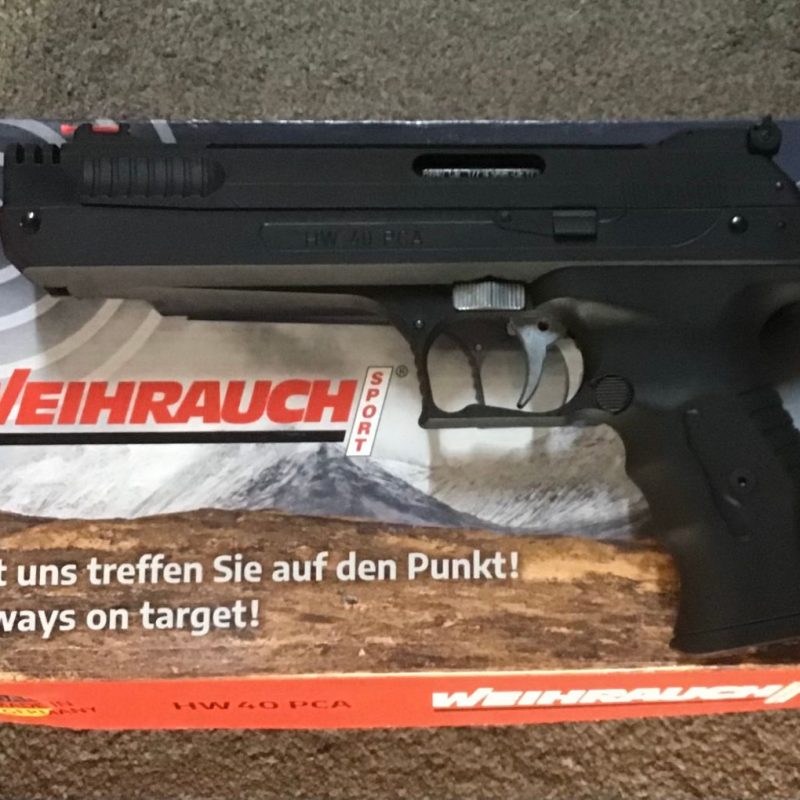 Second Hand Weihrauch HW40 Air Pistol .177 Cal
