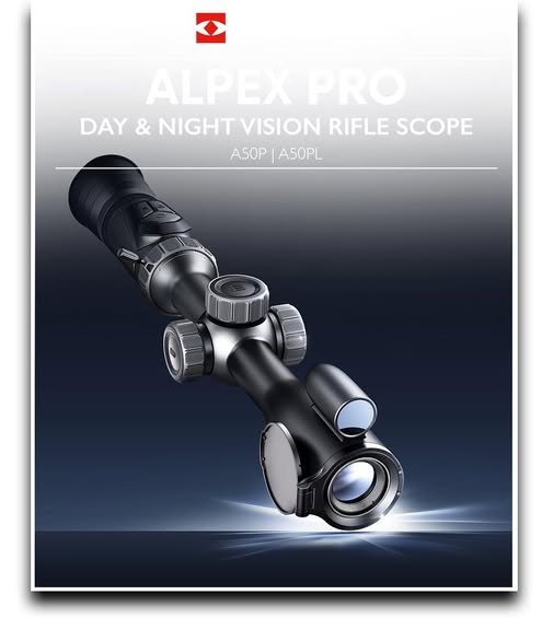 HikMicro Alpex PRO A50PL – Digital Day & Night Vision Scope with 1200m LRF