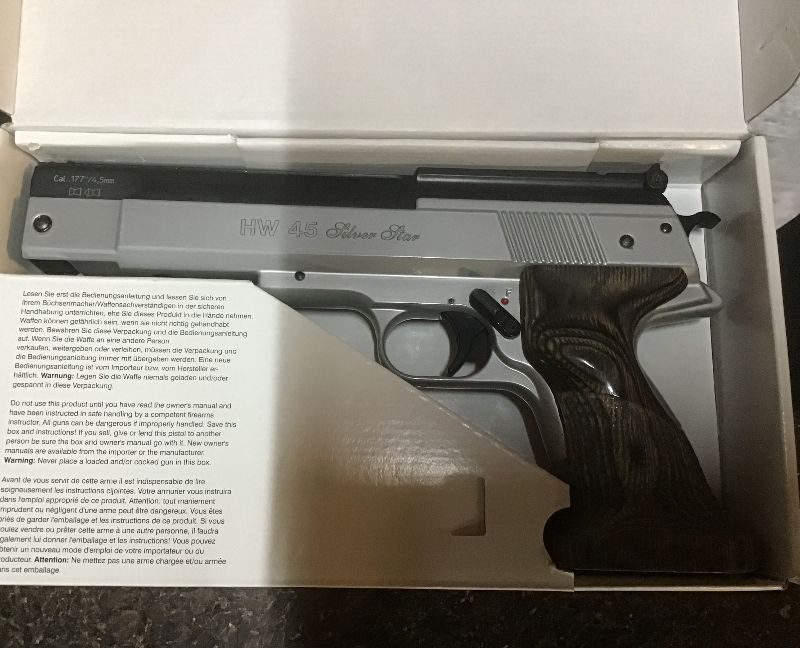 Second Hand HW45 Silver Star .177 – Out of stock
