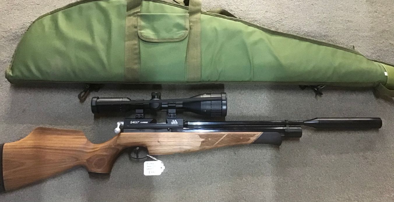 Second Hand Air Arms S400 Carbine Walnut .177 Cal