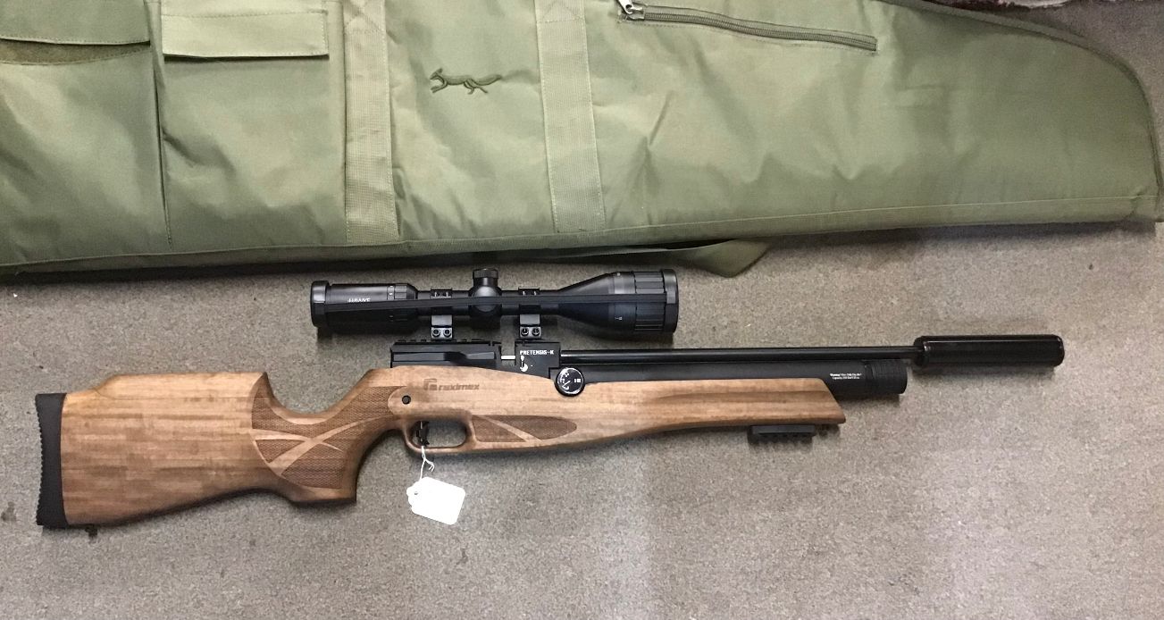 Second Hand Reximex Pretensis K Walnut Regulated .22 Cal