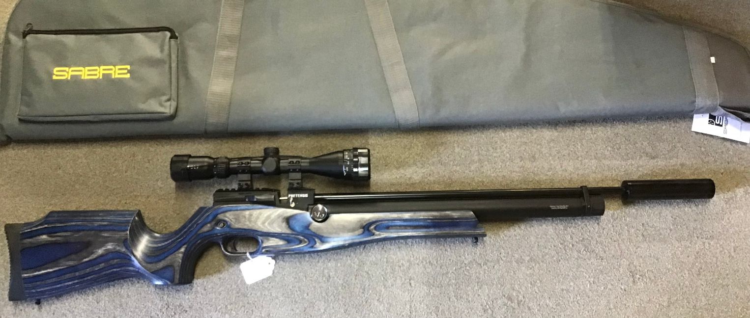 Second Hand Reximex Pretensis Blue Laminate .177 Cal