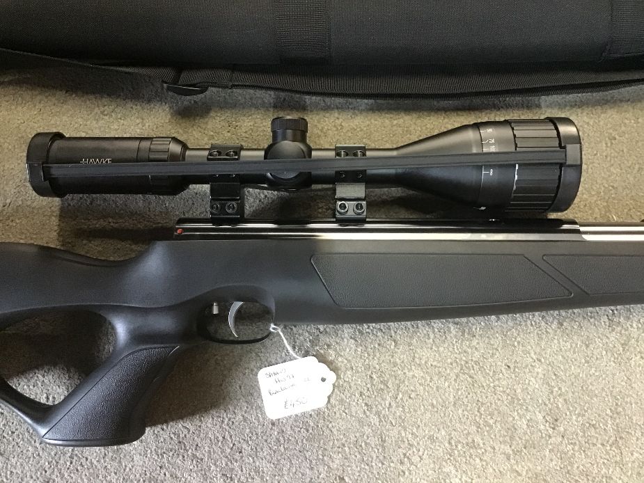 Second Hand Weihrauch HW97KT Blackline Synthetic .22 Cal - Image 3