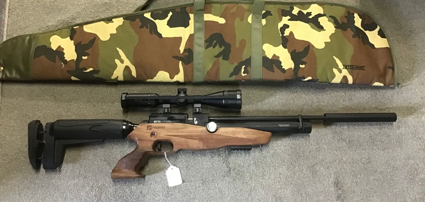 Second Hand Reximex Myth PCP Air Rifle .22 Cal
