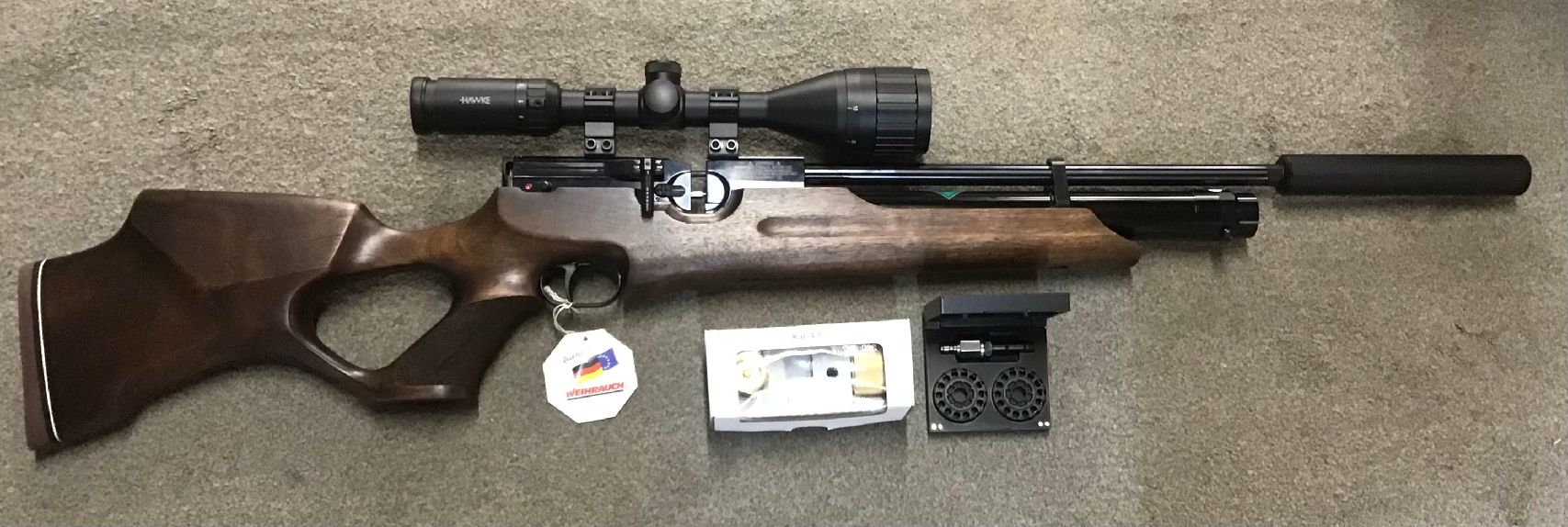 Second Hand Weihrauch HW100 T Walnut .177 Cal