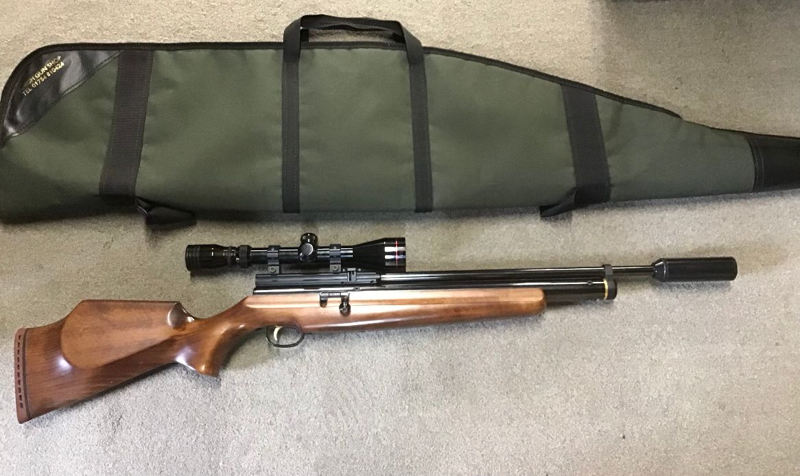 Second Hand Webley Raider Two Shot PCP.22 Air Rifle