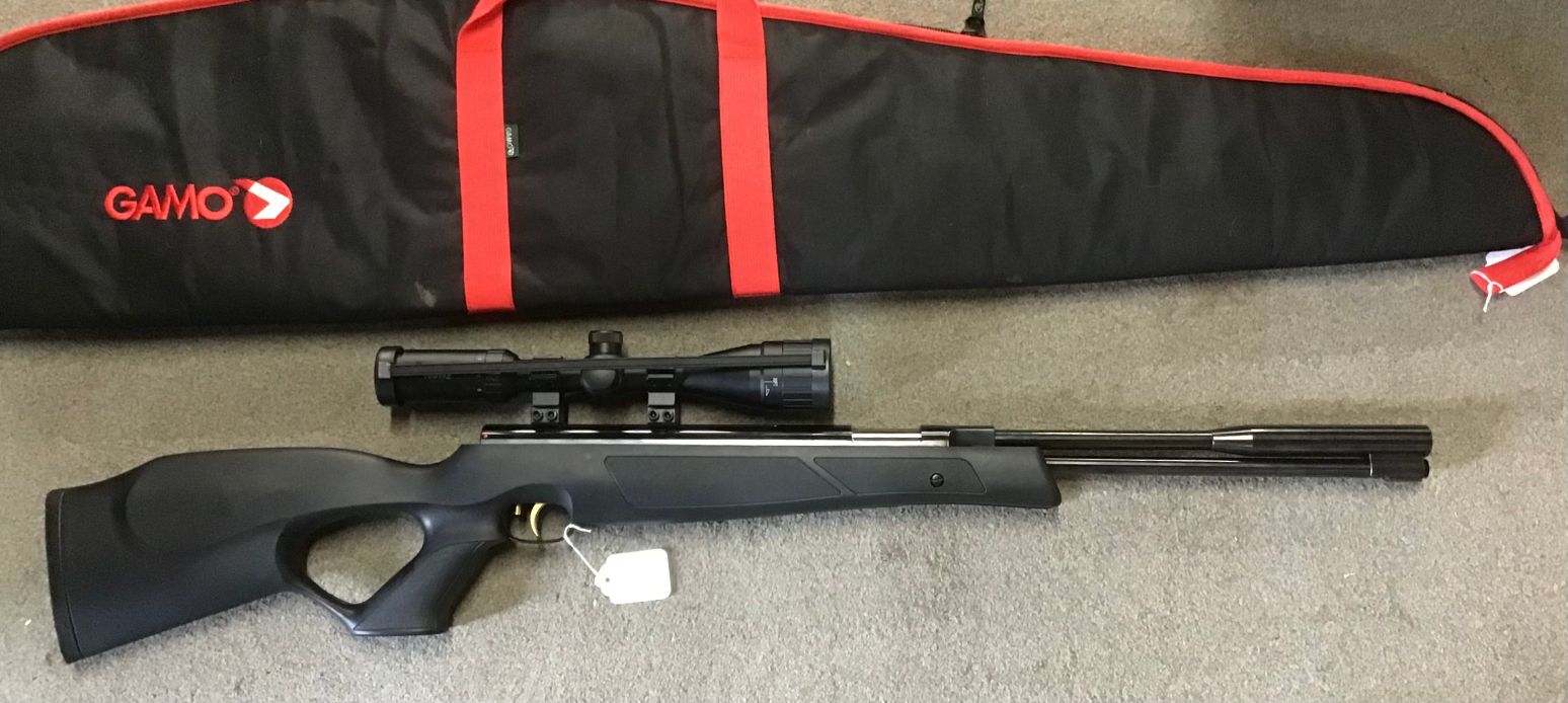 Second Hand Weihrauch HW97KT Blackline Synthetic .22 Cal