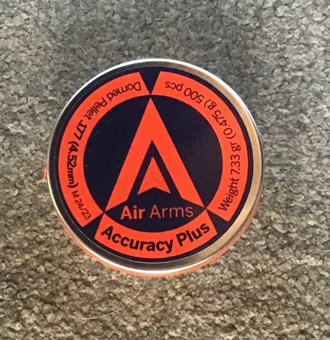 Air Arms Accuracy Plus Pellets .177 500 pcs 7.33gr