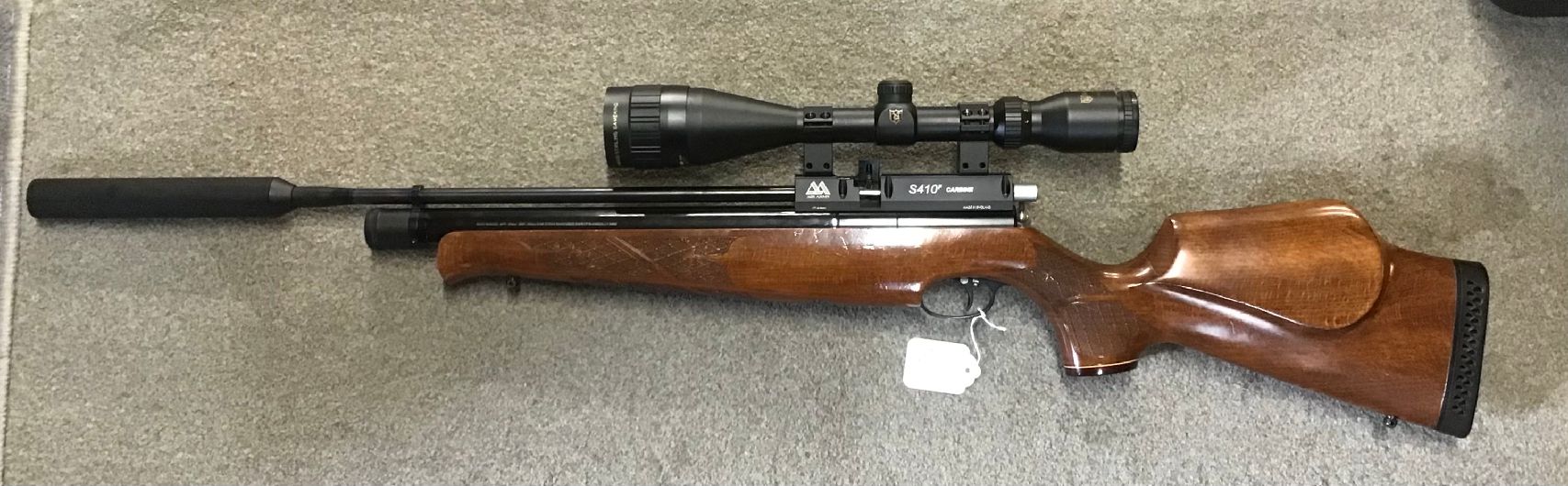 Second Hand Air Arms S410 F Carbine Beech .177 Cal
