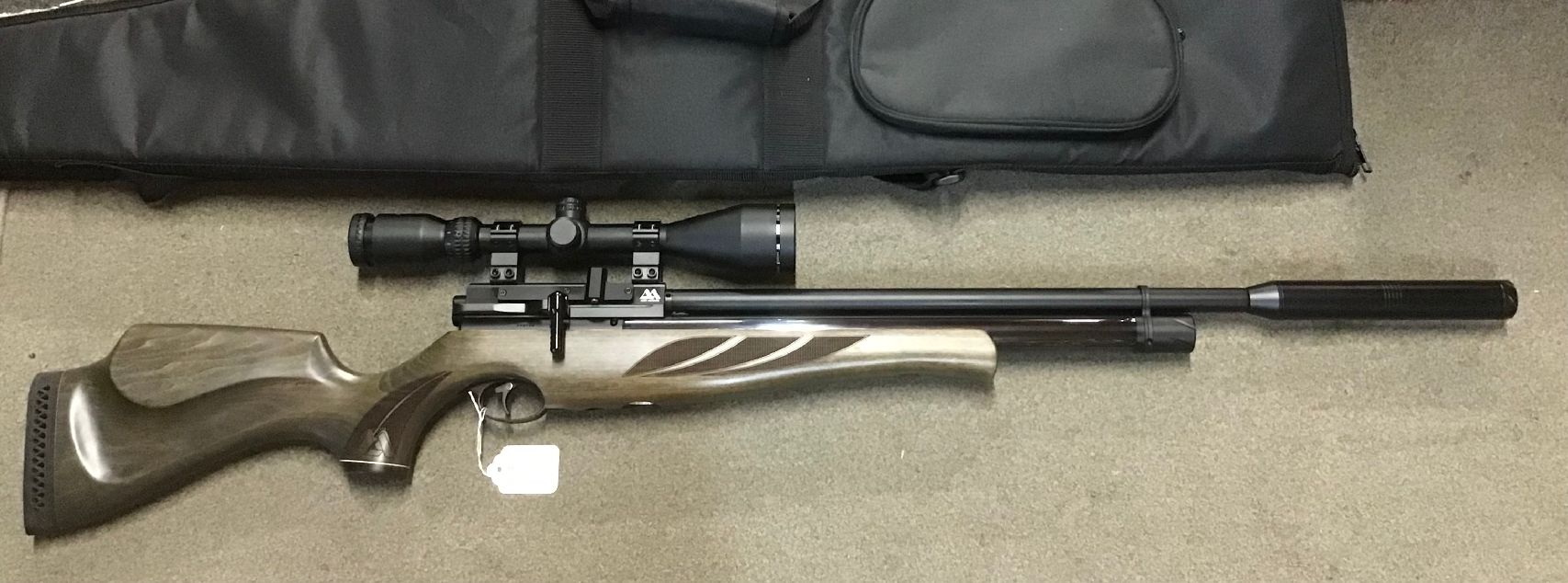 Second Hand Air Arms S510 Carbine Superlite Hunter PCP Air Rifle .22 Cal