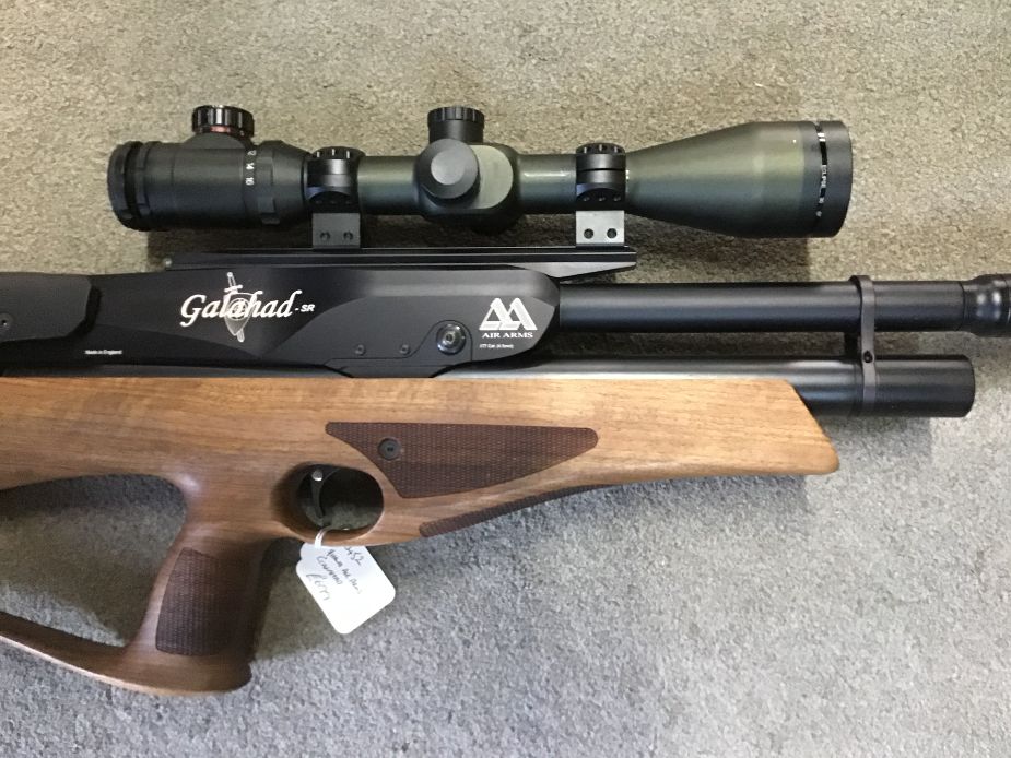 Second Hand Air Arms Galahad Walnut SR .177 Cal