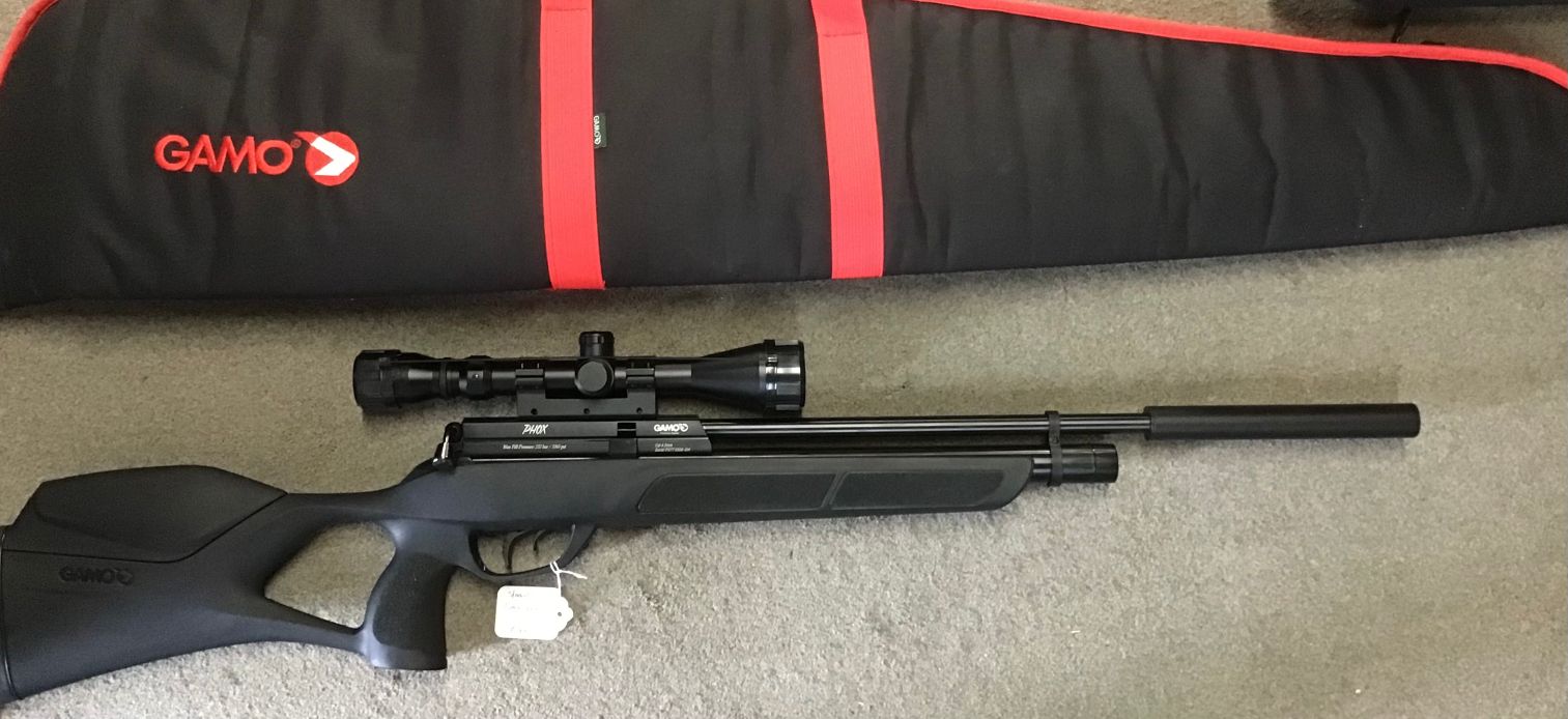 Second Hand Gamo Phox Rifle .177 Cal