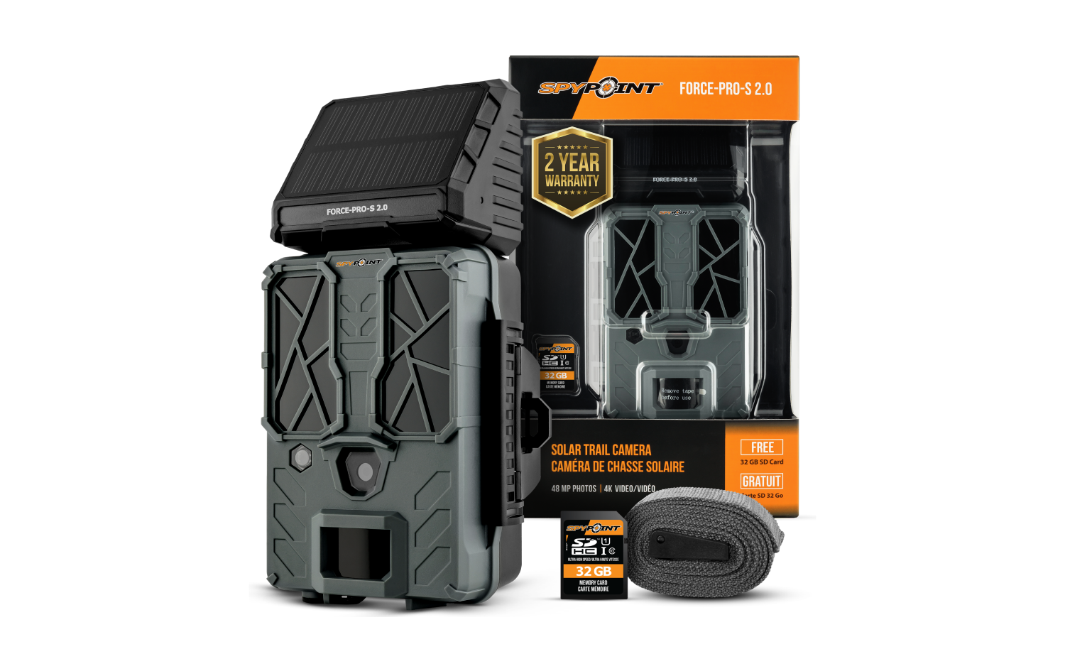 Spypoint Force-Pro-2.0 Camera - Grey