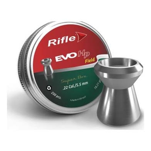 Rifle Ammunition EVO HP Field .22 (5.50) Pellets x 250