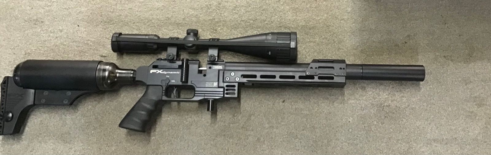Second Hand FX Dynamic Compact Takedown Black VP 300mm .22 Cal