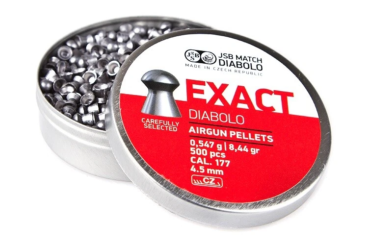 JSB Exact Diablo Air Rifle Pellets - .177 - 4.51 - Tins of 500