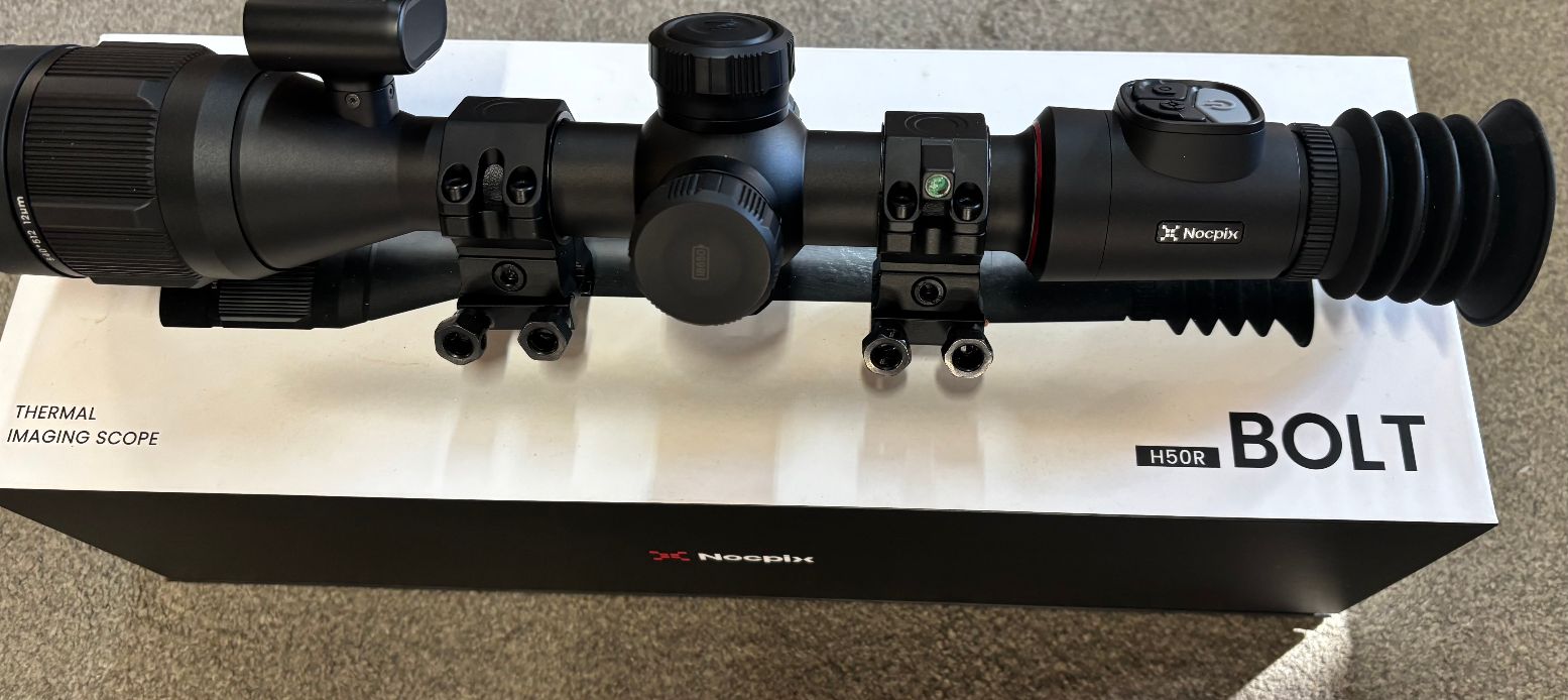 Second Hand Nocpix Bolt H50R Thermal Scope with LRF & Ballistic Calculation